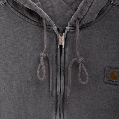 Carhartt WIP Hooded Vista Jacket Graphite Garment Dyed I029524 Degli Uberti